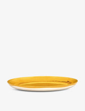 Yotam Ottolenghi FEAST Yellow Swirl plate 26cm