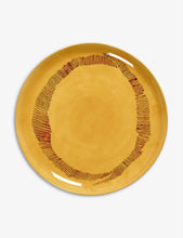 Yotam Ottolenghi FEAST Yellow Swirl plate 26cm