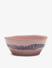 Yotam Ottolenghi FEAST striped stoneware bowl 18cm