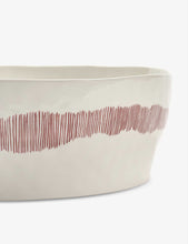 Yotam Ottolenghi FEAST striped stoneware salad bowl 28.5cm