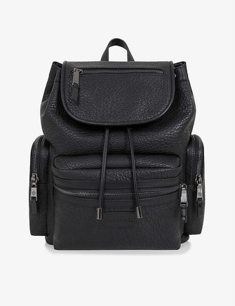 Kaspar vegan-leather baby changing backpack