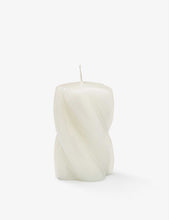 Blunt twisted candle 10cm