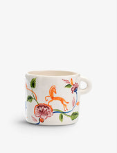 Flower Parade floral ceramic mug 10cm