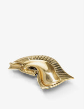 Parade horse brass trinket dish