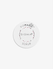 Sigmagic™ make-up brush scrub