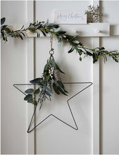 Dressed Nordic star Christmas decoration 40cm