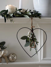 Mini Nordic heart Christmas decoration 18cm