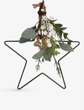 Nordic star-shaped Christmas decoration 21cm