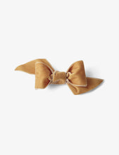 Velvet tuxedo bow decoration 12cm