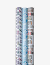 Bygone Beauties wrapping paper pack of three