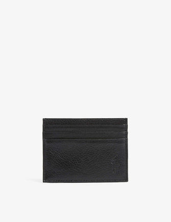 Buy Logo-debossed leather cardholder