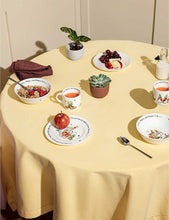 Flopsy, Mopsy, and Cottontail bone china three-piece set