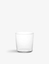 Lead-free crystal rocks glasses set of two