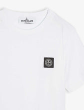 Compass logo-embroidered cotton-jersey T-shirt 4-14 years