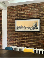 Jayson Lilley From Waterloo Bridge limited-edition screenprint 48cm x 107cm