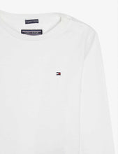Basic logo-embroidered organic-cotton T-shirt 9-24 months