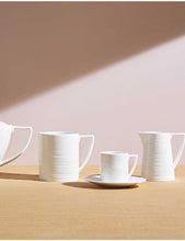 Jasper Conran Strata bone-china espresso cup and saucer set