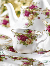 Old Country Roses fine china teacup and saucer set