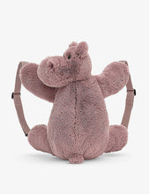Huggady Hippo plush backpack 30cm