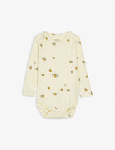 Lemon-print stretch-cotton bodysuit 6-36 months