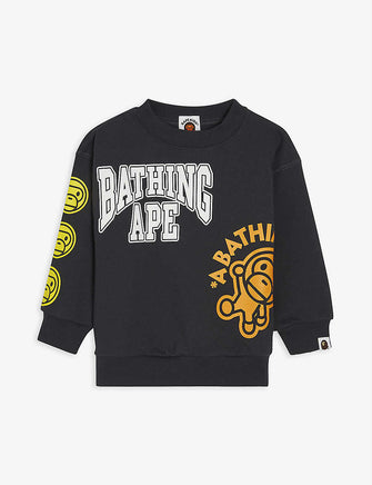 Baby Milo logo-print cotton sweatshirt 4-9 years