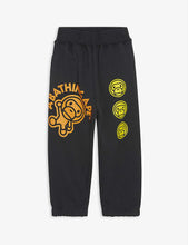 Baby Milo logo-print cotton jogging bottoms 2-9 years