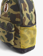 Kids camo-print shell backpack