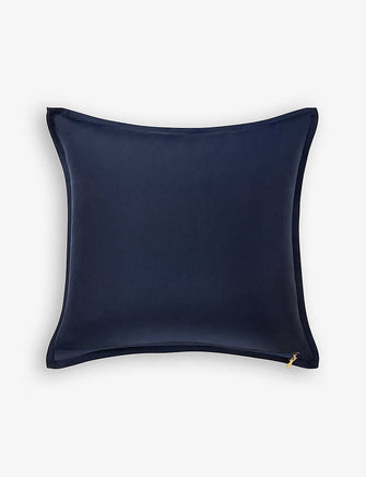 Equestrian silk cushion cover