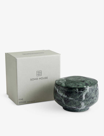 Rocca marble pine scented candle 125g