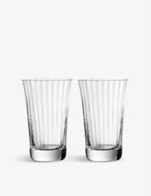 Mille Nuits highball glasses set of two