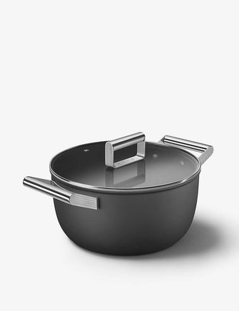 Two-handle aluminium casserole dish 24cm