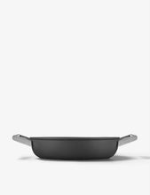 Two-handle aluminium shallow casserole dish 28cm