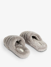 Lopsey faux fur mule slippers