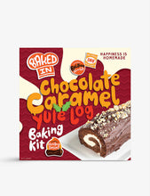 Chocolate Caramel Yule Log baking kit 384g