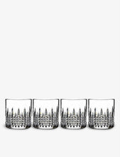 Lismore Diamond tumbler glasses set of 4