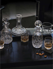 Lismore Connoisseur engraved crystal tumblers set of two