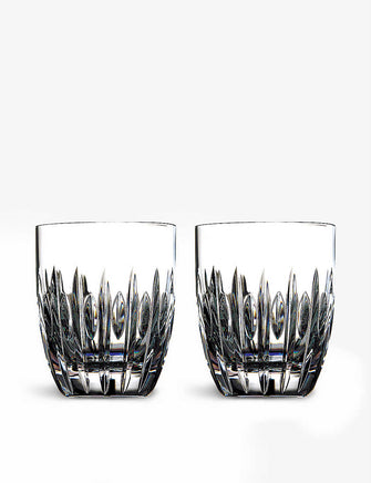 Mara crystal tumblers set of two