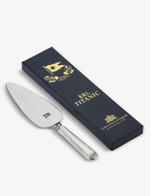 Titanic silver-plated stainless-steel pie knife 25cm