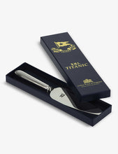 Titanic silver-plated stainless-steel pie knife 25cm