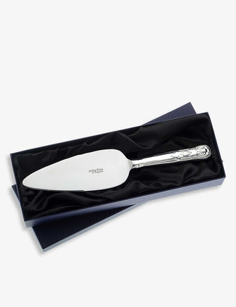 Kings silver-plated stainless-steel pie knife 25cm