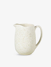 Nordic Vanilla stoneware jug 1l