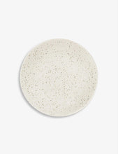 Nordic Vanilla stoneware plate 15cm