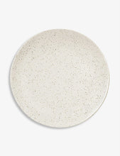 Nordic Vanilla stoneware dinner plate 26cm