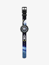 FPSP057 Moon and Back recycled PET quartz watch