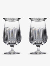 Connoisseur Aras crystal-glass rum snifters set of two