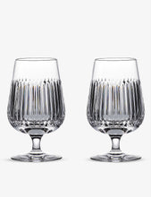 Connoisseur Aras crystal-glass rum snifters set of two