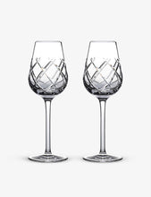 Connoisseur Olann crystal-glass cognac glasses set of two