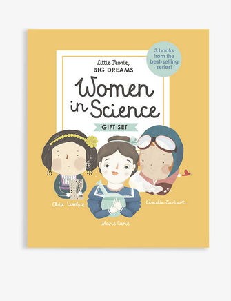 Little People, BIG DREAMS Women In Science book gift set