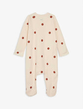 Sunkiss polka-dot organic-cotton babygrow 0-12 months