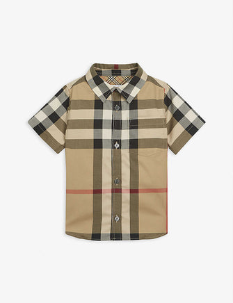 Owen checked cotton shirt 6-24 months